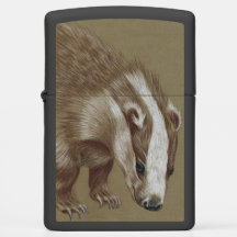 badger Zippo lighter