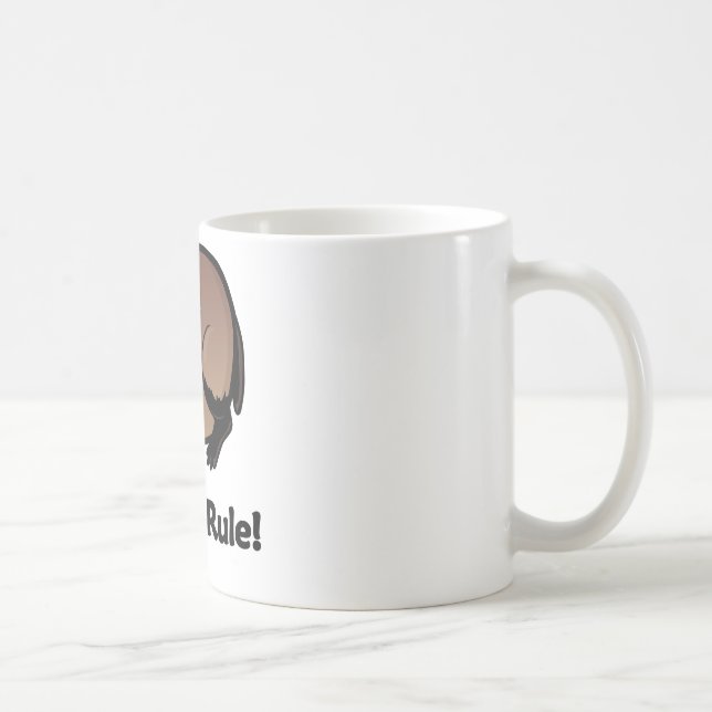 Badgers Rule! Coffee Mug (Right)