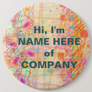 Badges, Pins - Just Peachy