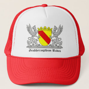 Badischer Greif with writing Grand Duchy of Baden Trucker Hat