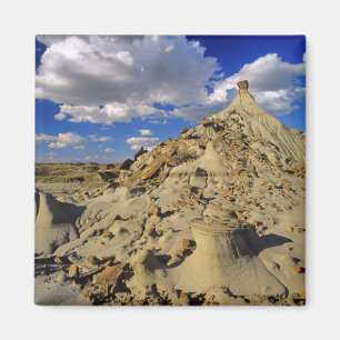 Badlands at Dinosaur Provincial Park in Alberta, 3 Magnet