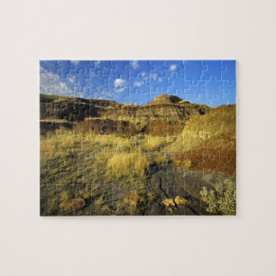 Badlands at Dinosaur Provincial Park in Alberta, Jigsaw Puzzle