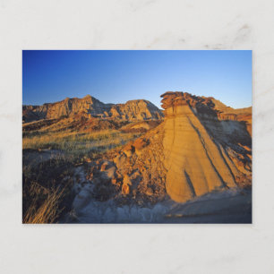 Badlands formations at Dinosaur Provincial Park 3 Postcard