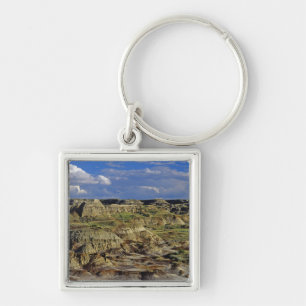Badlands formations at Dinosaur Provincial Park 4 Key Ring