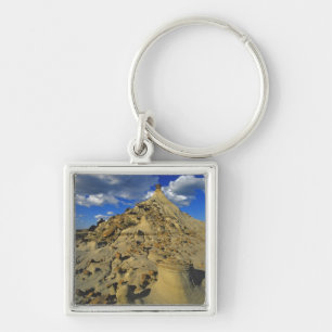 Badlands formations at Dinosaur Provincial Park 5 Key Ring