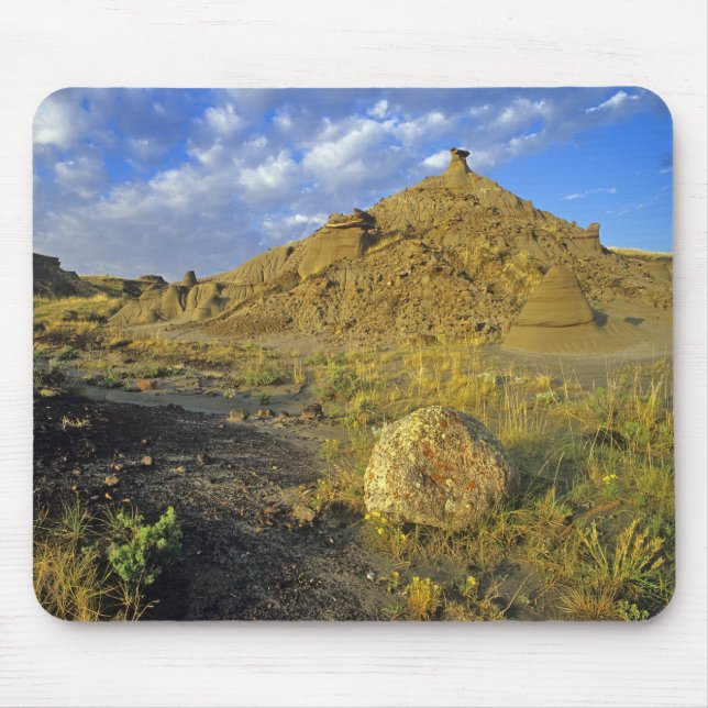 Badlands formations at Dinosaur Provincial Park Mouse Pad (Front)