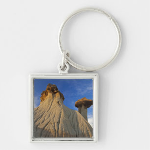 Badlands formations at Makoshika State Park in Key Ring