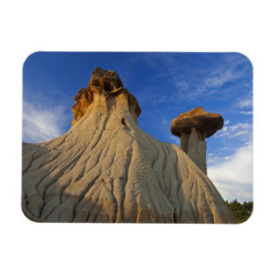 Badlands formations at Makoshika State Park in Magnet