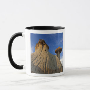 Badlands formations at Makoshika State Park in Mug