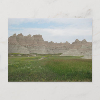 Badlands in South Dakota Postcard