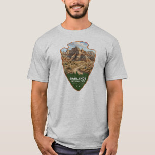 " Badlands National Park Arrowhead" T-Shirt