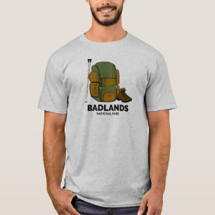 Badlands National Park Backpack T-Shirt