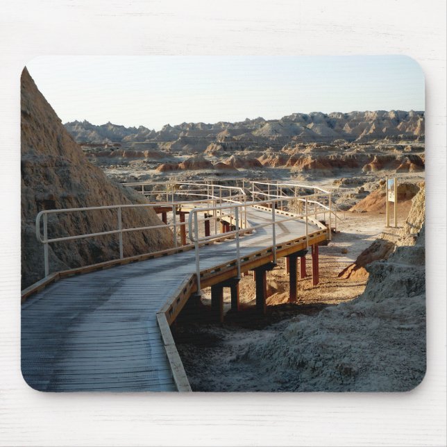Badlands National Park Boardwalk Mouse Pad (Front)