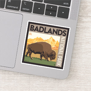 Badlands National Park   Buffalo