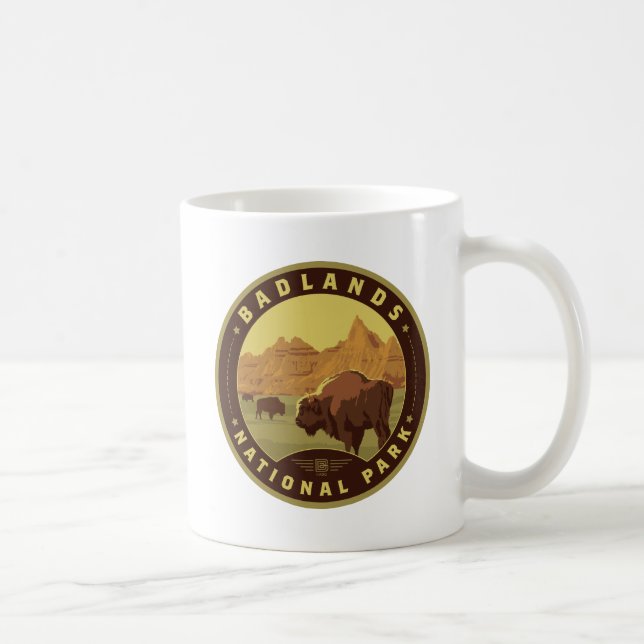 Badlands National Park Coffee Mug (Right)