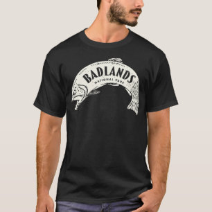 Badlands National Park Fish Tan T-Shirt