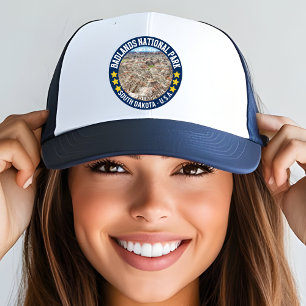Badlands National Park Plains Photo Landscape Trucker Hat