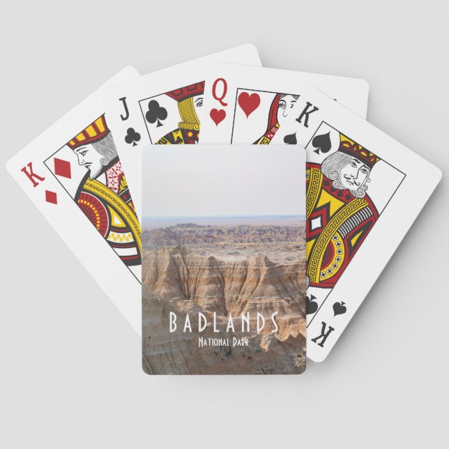 Badlands National Park Playing Cards (Back)