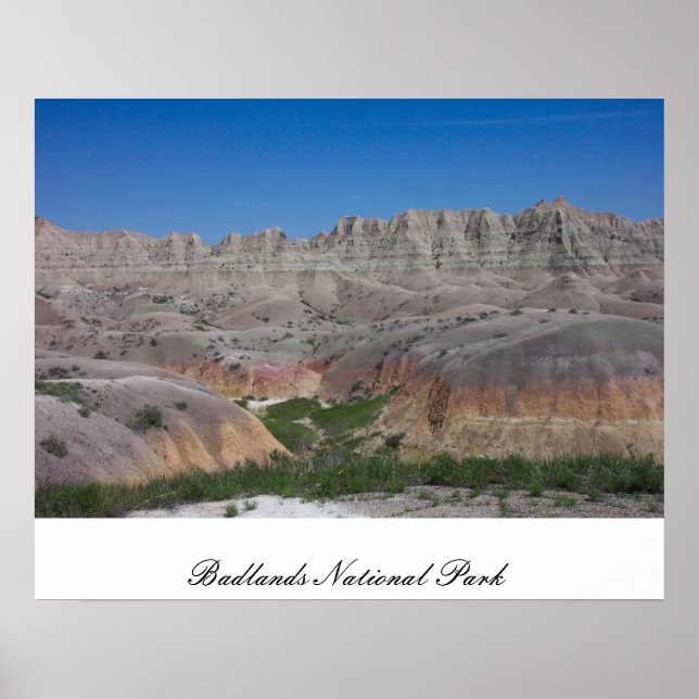 Badlands National Park Poster (Front)