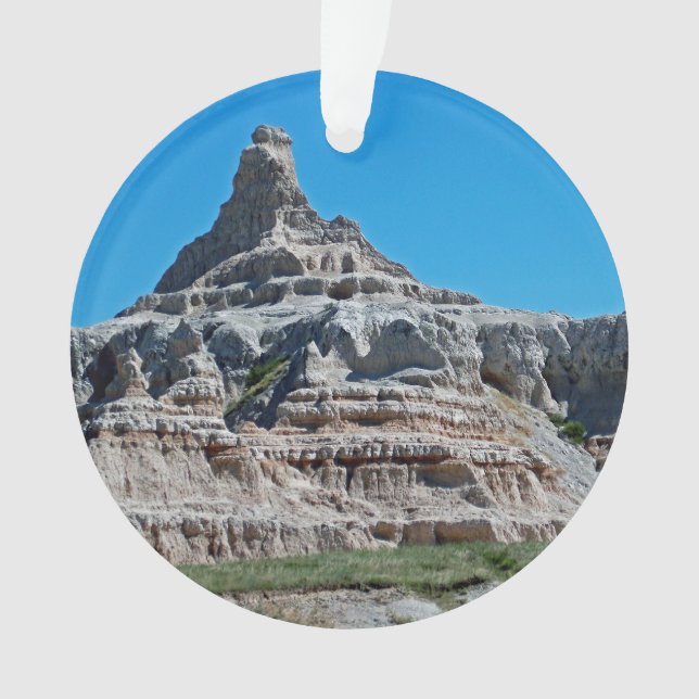 Badlands National Park South Dakota Ornament (Front)