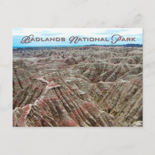 Badlands National Park, South Dakota Postcard (Front)