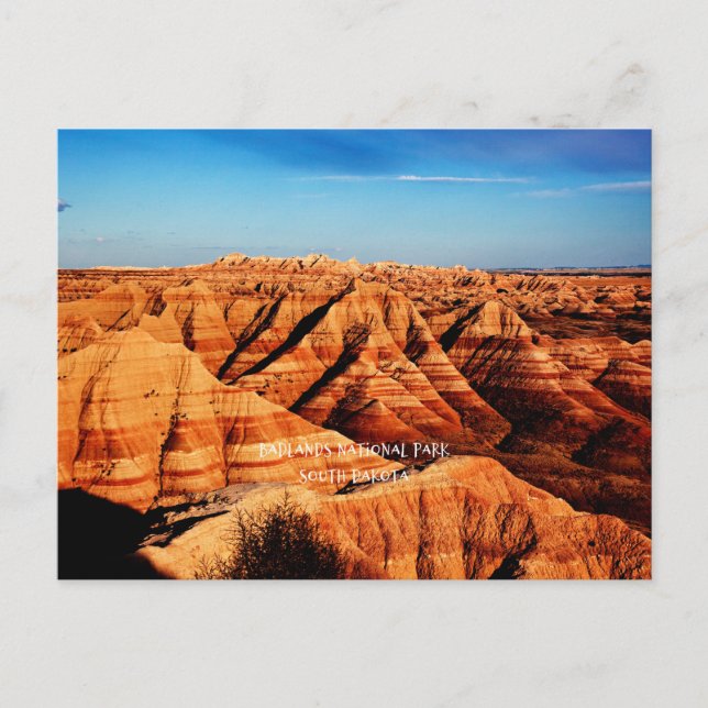 Badlands National Park, South Dakota Postcard (Front)