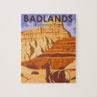 Badlands National Park South Dakota Vintage