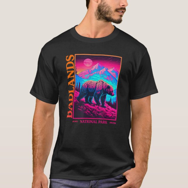 BADLANDS National Park T-Shirt (Front)