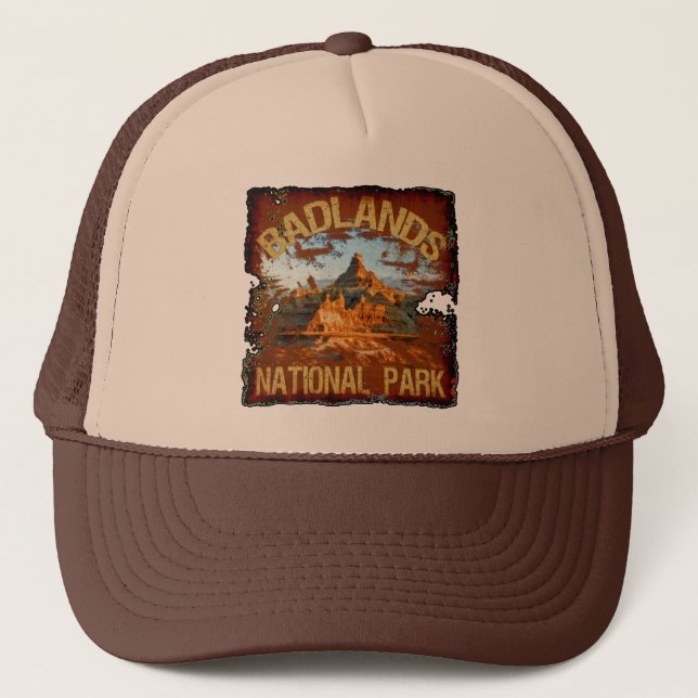 Badlands National Park Trucker Hat (Front)