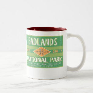 Badlands National Park Two-Tone Coffee Mug
