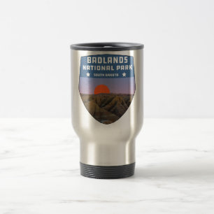 Badlands national park wilderness south dakota travel mug