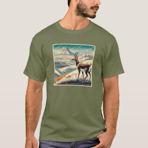 Badlands National Park Winter Souvenir Gift T-Shirt
