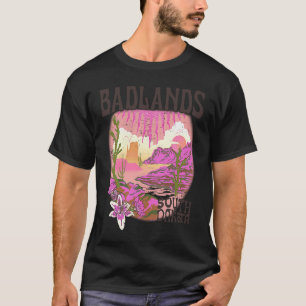 Badlands South Dakota National Park Landscape Imag T-Shirt