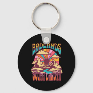 Badlands South Dakota Nature Hiking Mountains Outd Key Ring