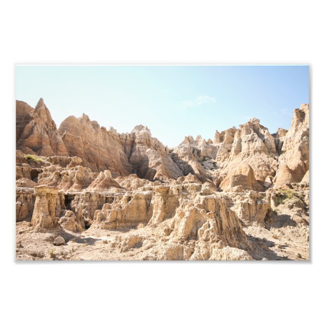 Badlands (South Dakota)  Photo Print (Front)