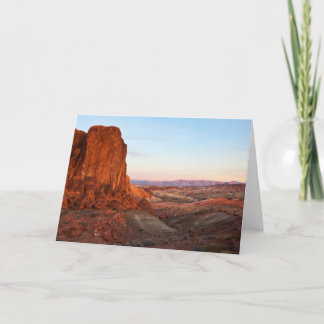 Badlands Sundown Card
