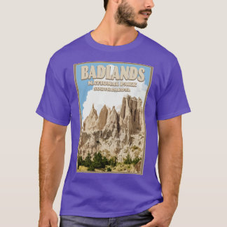 Badlands US National Park South Dakota T-Shirt