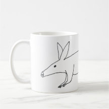 Badly drawn Aardvark Mug