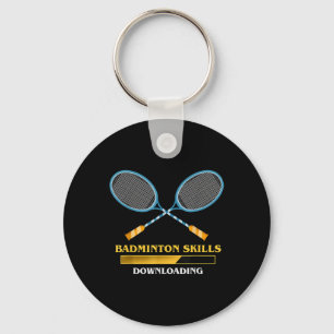 Badminton 0 key ring