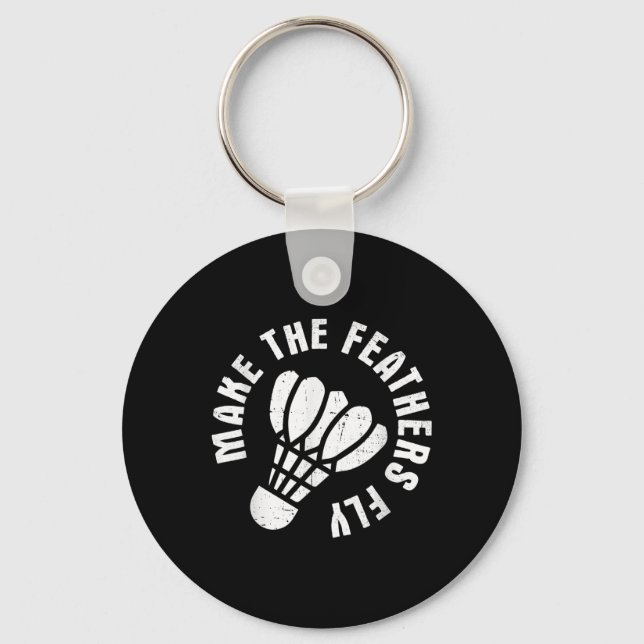 Badminton 4  key ring (Front)