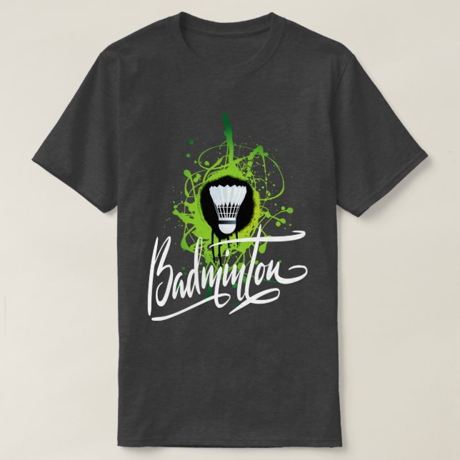 Badminton 4 T-Shirt (Design Front)