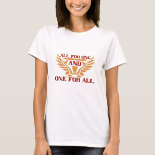 Badminton - All for one and one for all T-Shirt