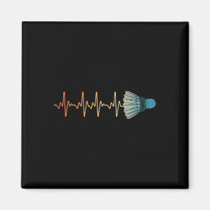 Badminton Art For Men Women Badminton Lover Badmin Magnet