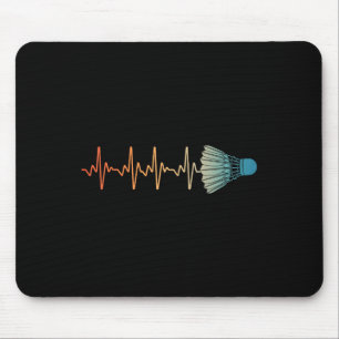 Badminton Art For Men Women Badminton Lover Badmin Mouse Pad