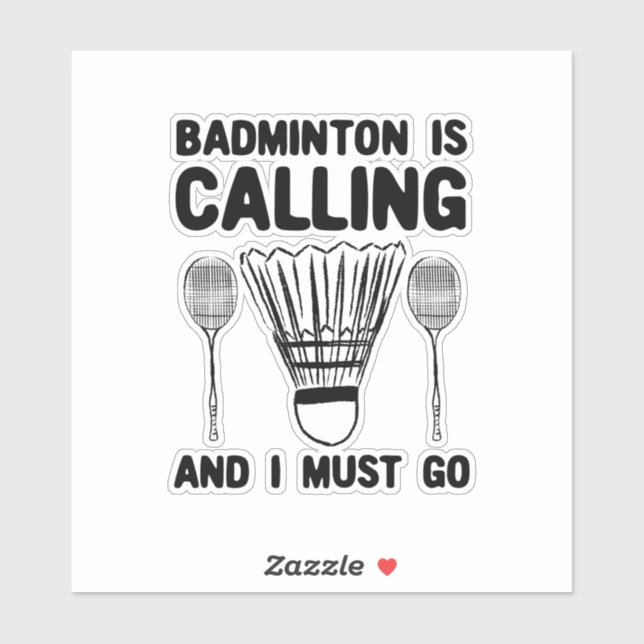 Badminton - Badminton Is Calling (Sheet)