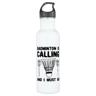 Badminton - Badminton Is Calling 710 Ml Water Bottle
