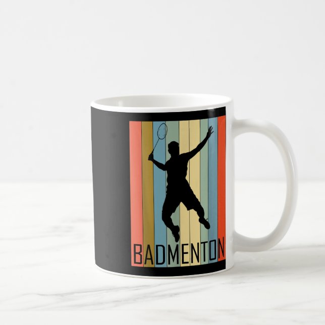 Badminton - Badminton Player  Coffee Mug (Right)