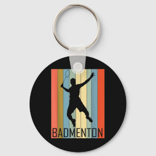 Badminton - Badminton Player Key Ring