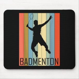 Badminton - Badminton Player Mouse Pad