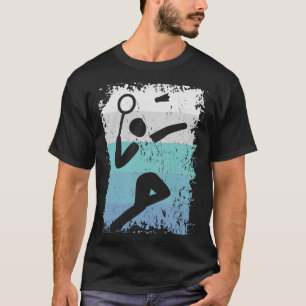 Badminton Badminton Player Retro 2 T-Shirt